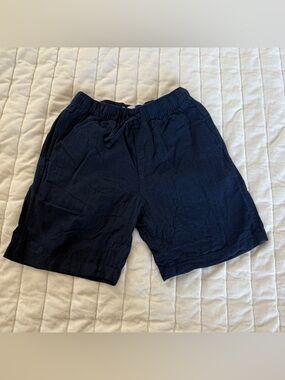 ARKET linen blend kids unisex pull on shorts size 5-6 lightweight casual